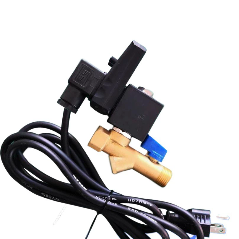 Трансграничный 110 В автоматический электронный сливной клапан воздушный компрессор электромагнитный клапан выпускной клапан 4 суб-полоска линия OPT-A/B