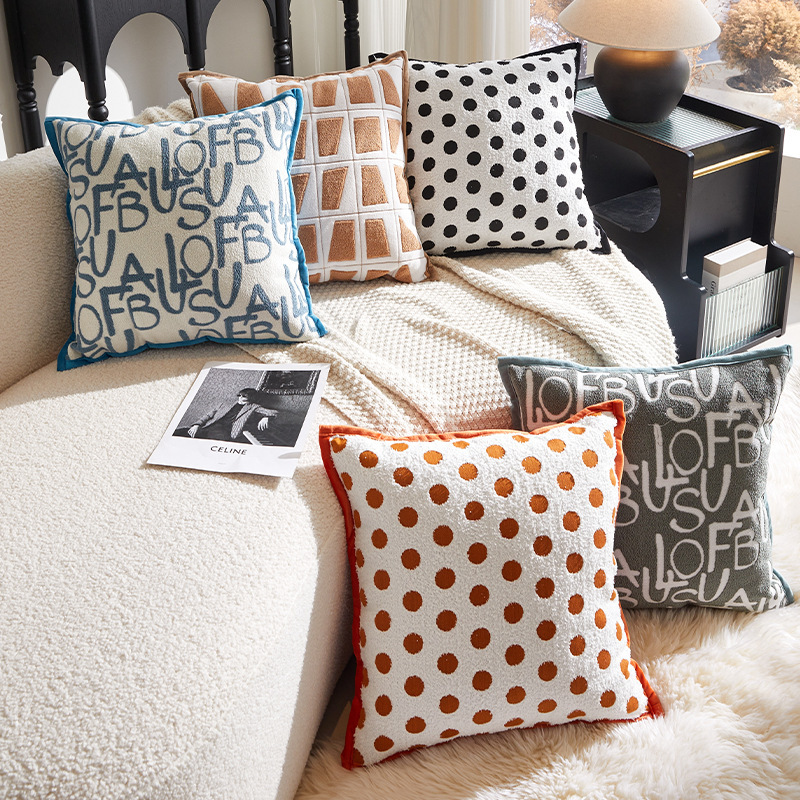 New Cross-border Hot Sale Nordic Ins Wind Chenille Wrapping Pillow Case Bedside Living Room Sofa Bay Window Backrest Cushion New Cross-border Hot Sale Nordic Ins Wind Chenille Wrapping Pillow Case Bedside Living Room Sofa Bay Window Backrest Cushion
