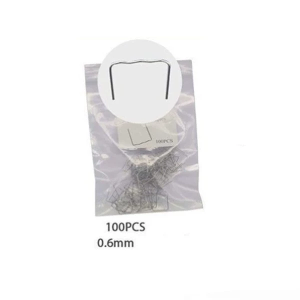 0.6mm flat angle welding nails (100 pieces per pack)