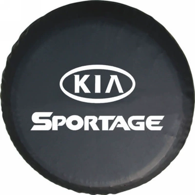 Spare wheel cover — Vehicle Leather Tire Protective Cover - 14-inch-m-65-69cm-pull-piece-bag-jp-14-good-quality-thick