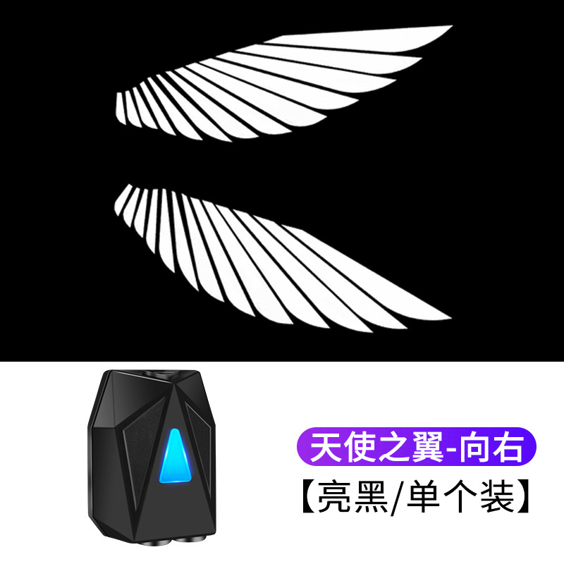 Dinámico Luz de bienvenida coche que lleva coche eléctrico motocicleta proyector de dibujos animados iluminación de la puerta luz del piso luz decorativa de la atmósfera