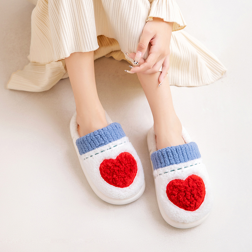 Cute soft comfortable non-slip keep warm slippers