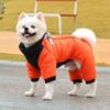 Down Jackets Dogs clothes Winter clothes keep warm cotton-padded clothes Pets SMEs Teddy Bichon Shiba Inu clothes wholesale