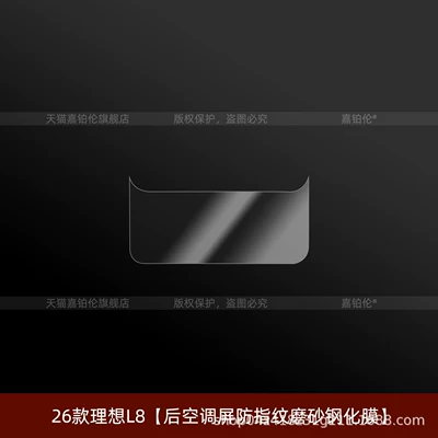Car interior film — pillar car cover - 26-models-of-the-ideal-l8rear-air-conditioning-screen-anti-fingerprint-matte-tempered-film