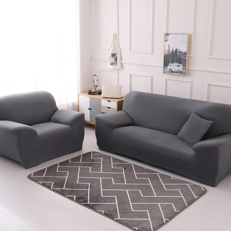 Europäischer Minimalistischer Sofabezug Elastischer Sofahusse_voghion.com