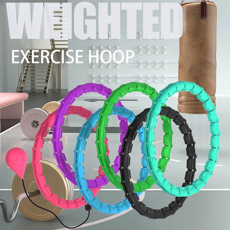 Smart Hula Hoop for Abdominal Slimming and Waist Shaping, Weighted with Counter, Slimming Waist and Belly Tool for Women, Fat-Burning and Sweating Fitness Tool