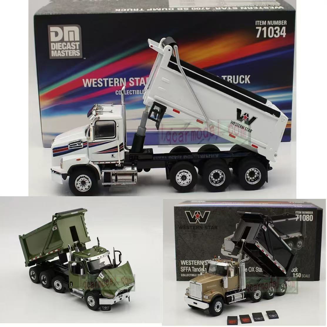 Dm 1 50 Western Star Dump Tipper Freight Truck Model Western Star 4900 Sffa