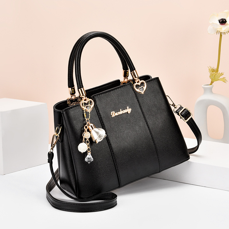 Bolso grande de las mujeres del fabricante nuevo bolso ocasional simple bolso de las mujeres de mediana edad bolso de la madre bolsa de mensajero del hombro del todo fósforo