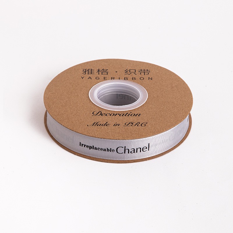 Xiaoxiangfeng 2.0cm cinta roscada en inglés 35 yardas flor regalo decoración con ramo cinta de embalaje pastel