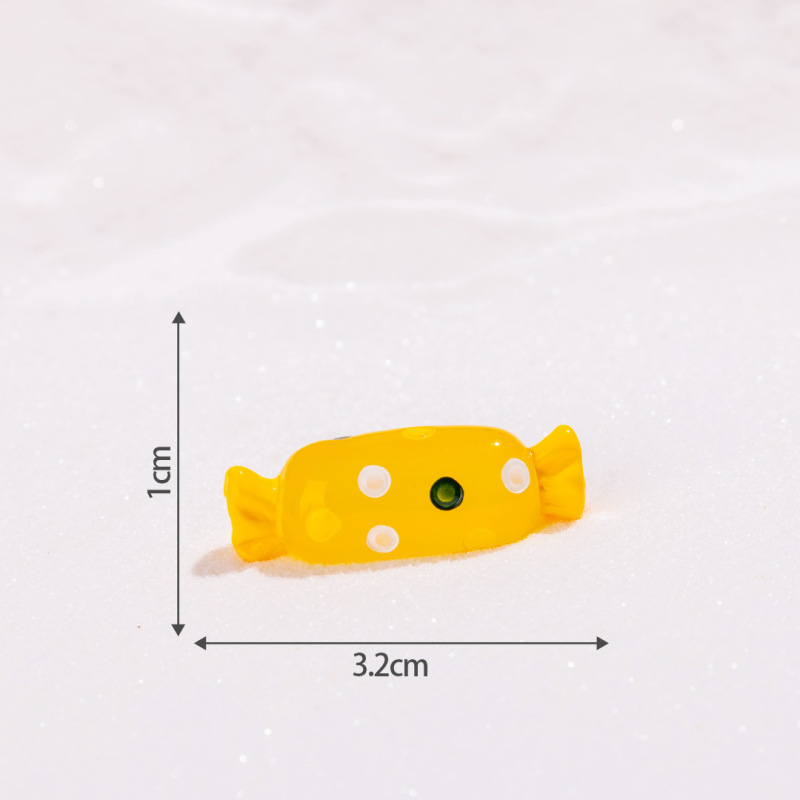 圣诞节仿真食玩糖果 diy树脂工艺品派对节日装饰品配件萌粒小摆件|undefined