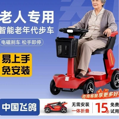 Scooter for the Elderly, Foldable, Qatlanan elektrik velosipedlər