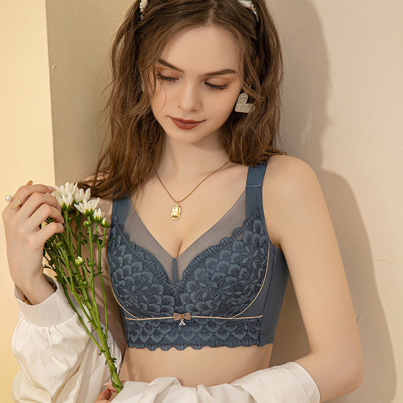 그레이 블루 싱글 피스