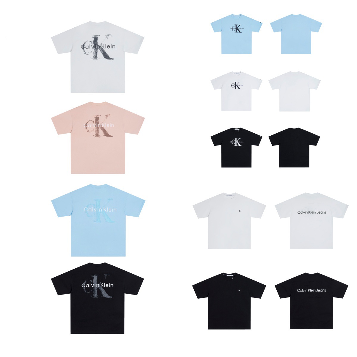Unisex yay üçün naxışlı qısaqol köynək, boş kəsim