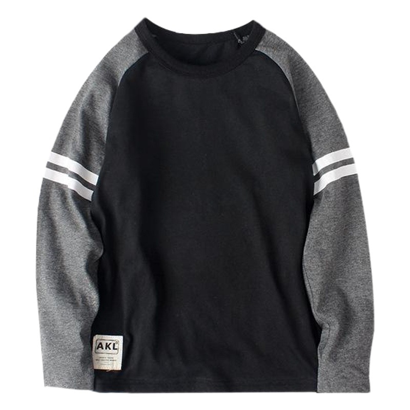 2024 primavera y otoño nuevo estilo coreano camisa de manga larga para niños de dibujos animados impresos Camiseta de manga larga para niños