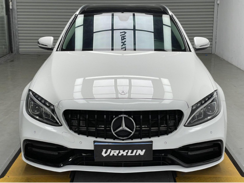 Applicable to 15-21 Mercedes-Benz c200260 300 180 W205 to c63amg front and rear bars to surround the middle net cover