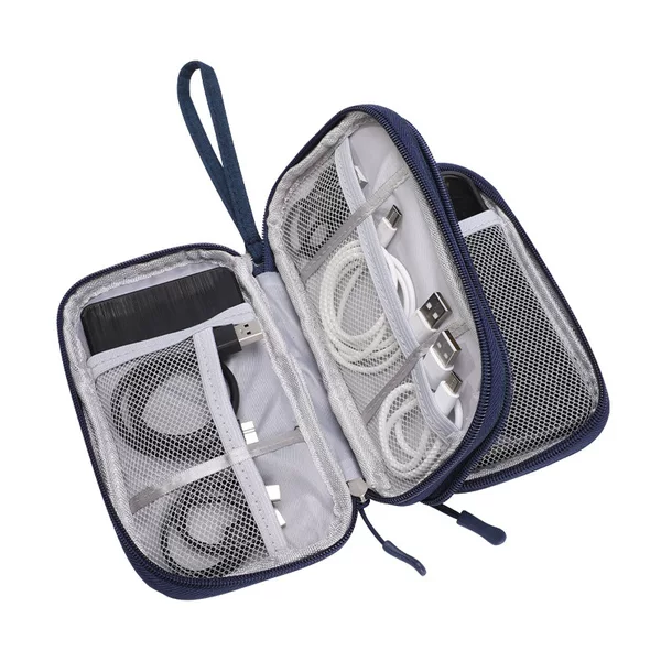 In-Stock Data Cable Bag, Data Cable Storage Bag, Earphone Bag, Charger, Mobile Phone Bag, Hard Drive, USB Flash Drive, Multi-Functional Storage