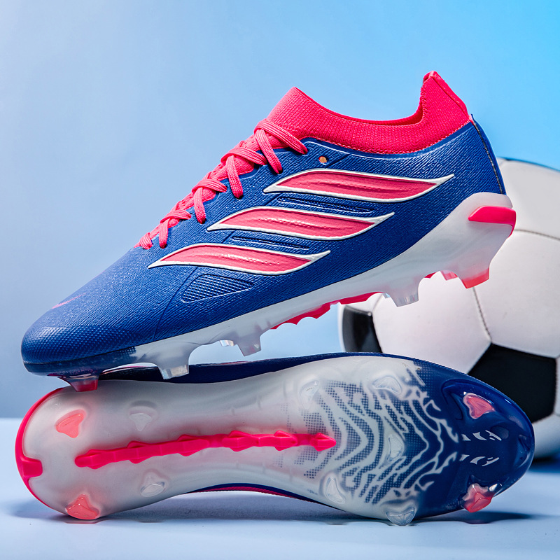 Fábrica transfronteriza al por mayor falcón baja zapatos de fútbol juveniles AG largo clavos rotos tf entrenamiento de fútbol profesional