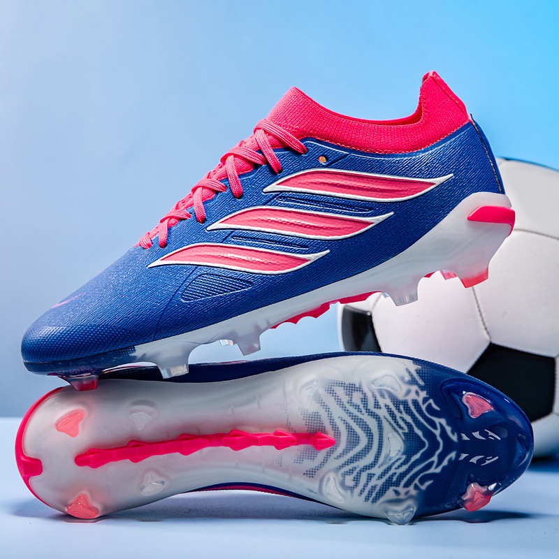 Cross-Border Factory Wholesale Falcon Low-Top Football Shoes Youth Ag Long Broken Nails Tf Game Training Professional Football Shoes