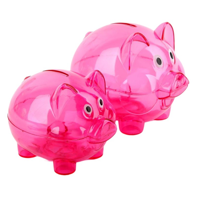 Colorido creativo alcancía Regalo de Cumpleaños Alcancía color caramelo niños alcancía de escritorio de dibujos animados