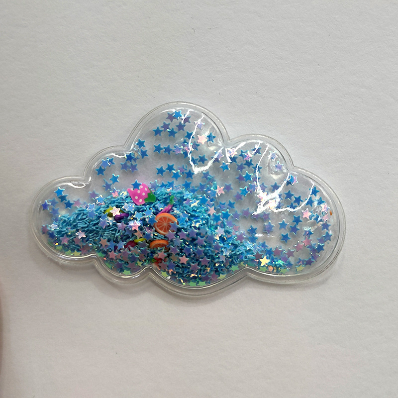 大小云朵亮片充气标