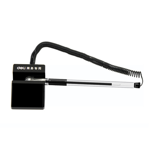 Deli 6791 desk pen 6796 gel pen bank front desk signature pen desktop desk pen counter pen business water pen