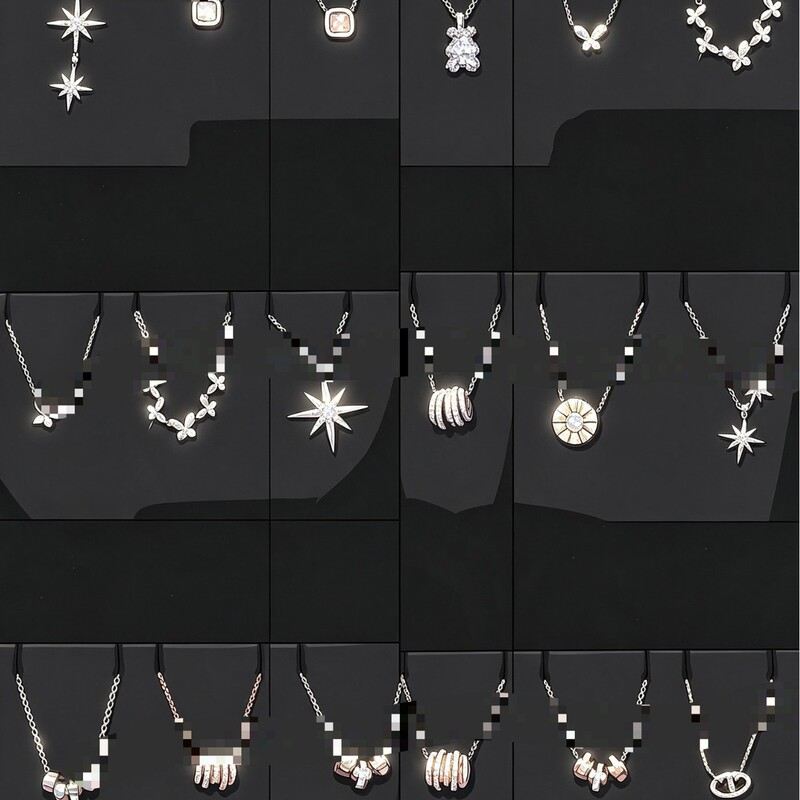 A Brand P Six-Pointed Star Pig Nose Cross Small Waist Heart-Shaped Mother-Of-Pearl Necklace Clavicle Chain m European and American Wholesale Dropshipping A Brand P Six-Pointed Star Pig Nose Cross Small Waist Heart-Shaped Mother-Of-Pearl Necklace Clavicle Chain m European and American Wholesale Dropshipping