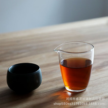 无优公道杯 高硼硅玻璃茶海分茶器 功夫茶具茶道匀杯 简约泡茶杯