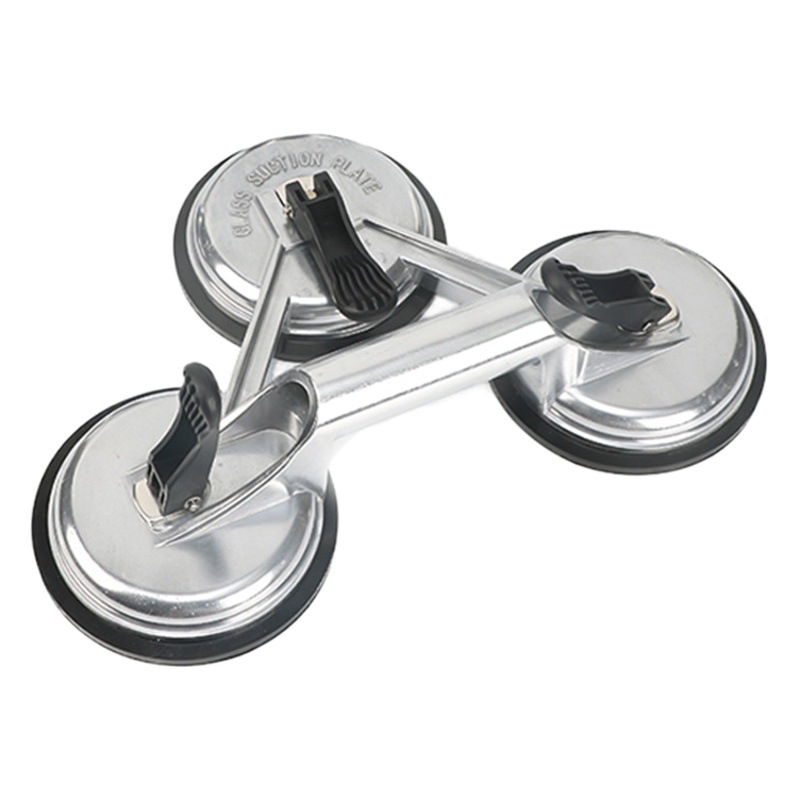 Azulejo de vidrio titular lechón sola garra resistente fuerte succión levantador vacío herramienta de instalación pasta azulejo de piso lechón