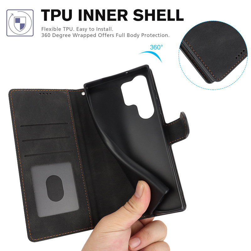 Suitable for Samsung S26Ultra Mobile Phone Case, S25Fe Anti-Fall Mobile Phone Leather Case, A37 Multi-Functional Wallet Protective Case Suitable for Samsung S26Ultra Mobile Phone Case, S25Fe Anti-Fall Mobile Phone Leather Case, A37 Multi-Functional Wallet Protective Case