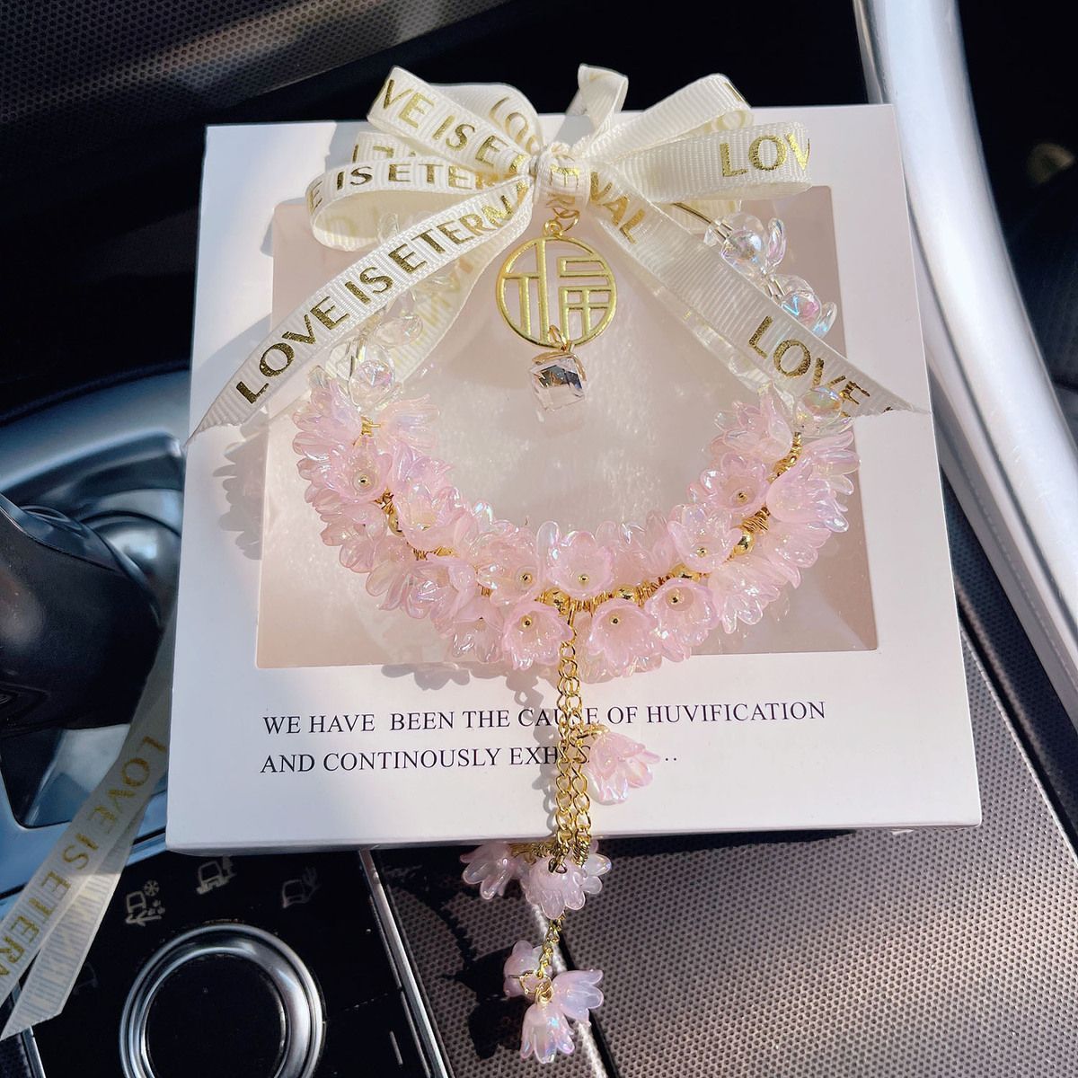 Fu Zi Car Pendant Suzuki Orchid Car Rearview Mirror Hanging Internet Celebrity Car Hanging Pendant Women's Car Decoration