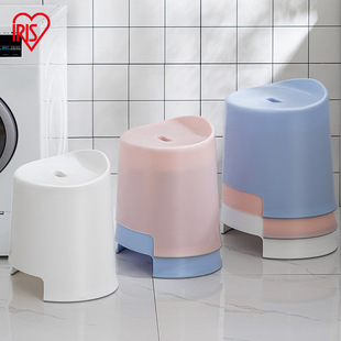 Alice Toilet Small Stool Bath Stool Elderly Children's Bench Non-slip Household Low Stool Plastic Thickened Bath Stool