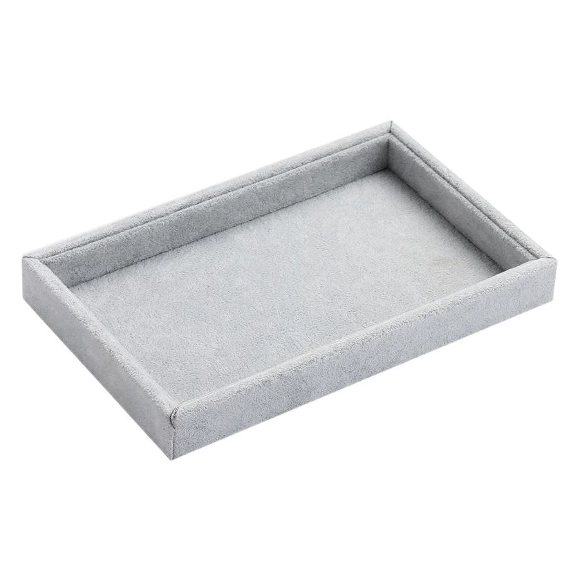 Малый размер без крышки часы лоток ювелирные изделия лоток плоский пустой пластины дисплей ювелирных изделий пластины ювелирные изделия стойки