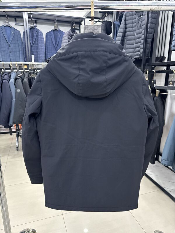 【海家】冬款 鸭绒工装连帽工装风 连帽舒适撞色字母羽绒服4Y050A|undefined