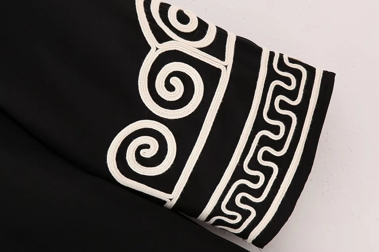 Fall Women Clothing Loose Long Sleeved Floral Pullover Dress Women