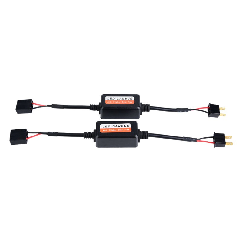 Car led headlight decoder for radio audio LED filter H1H7H4 LED fault decoder