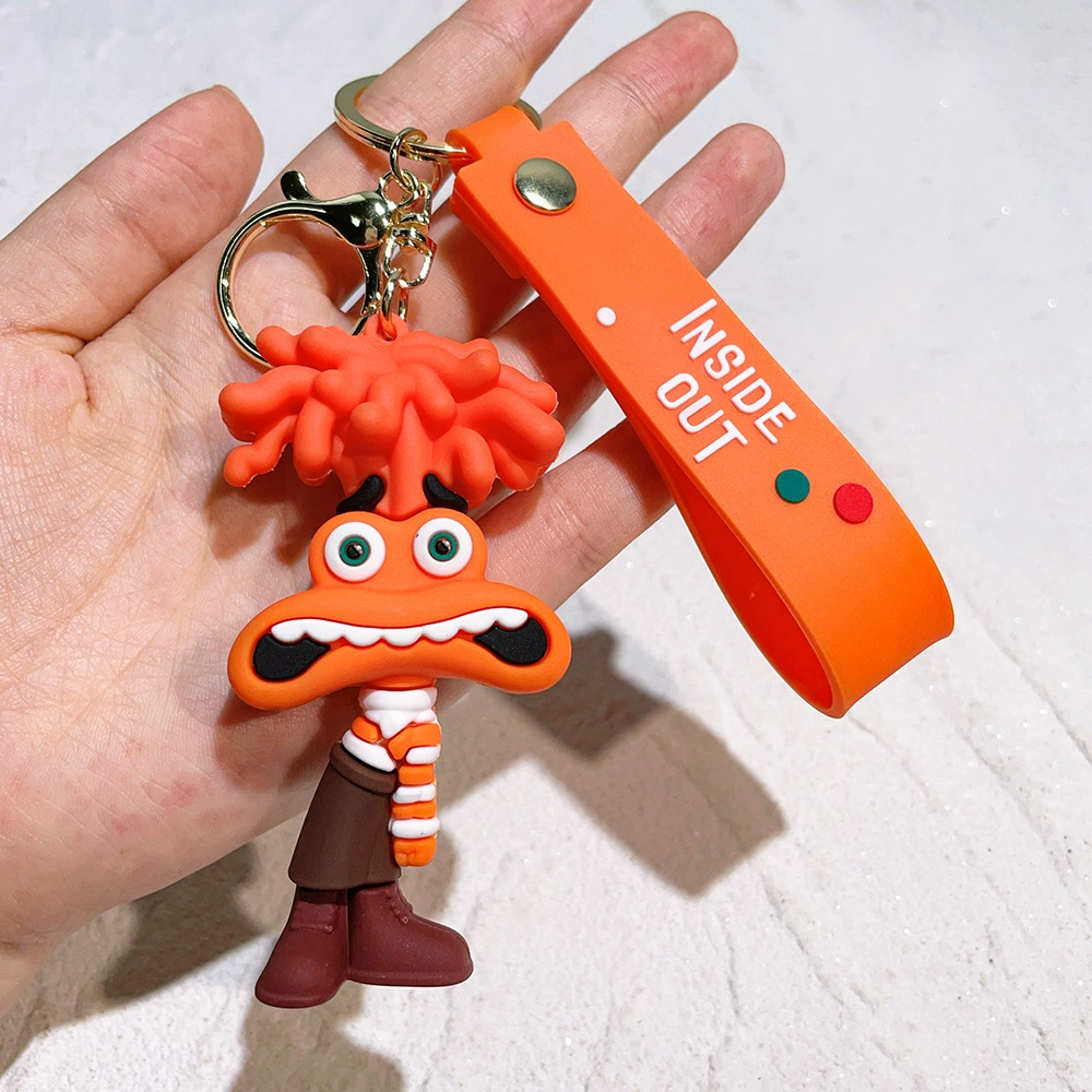 2024 Movie Brand Agent Team Key Buckle Cute Dr. Emipbier's worrying key chain Men and women hanging decoration