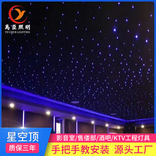 星空顶满天星光纤灯星光顶家庭影院电竞房卧室酒吧KTV吊顶星空灯