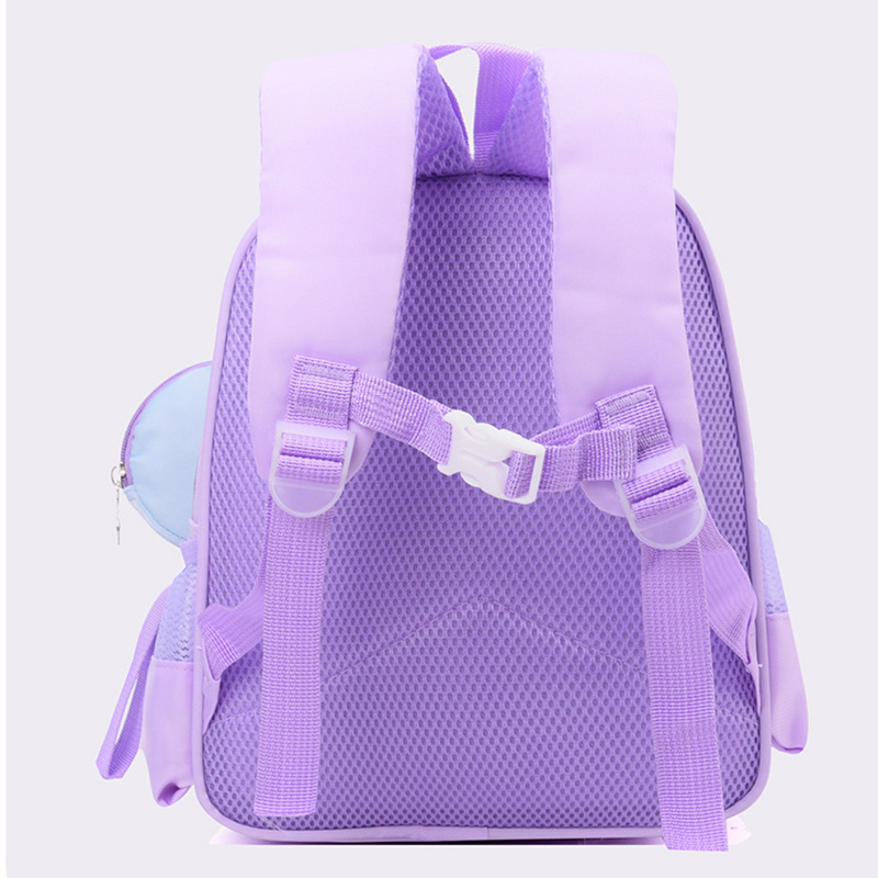 Mochila de animación de dibujos animados para bebés de jardín de infantes, mochila de niños ligera para niños y niñas de la escuela primaria