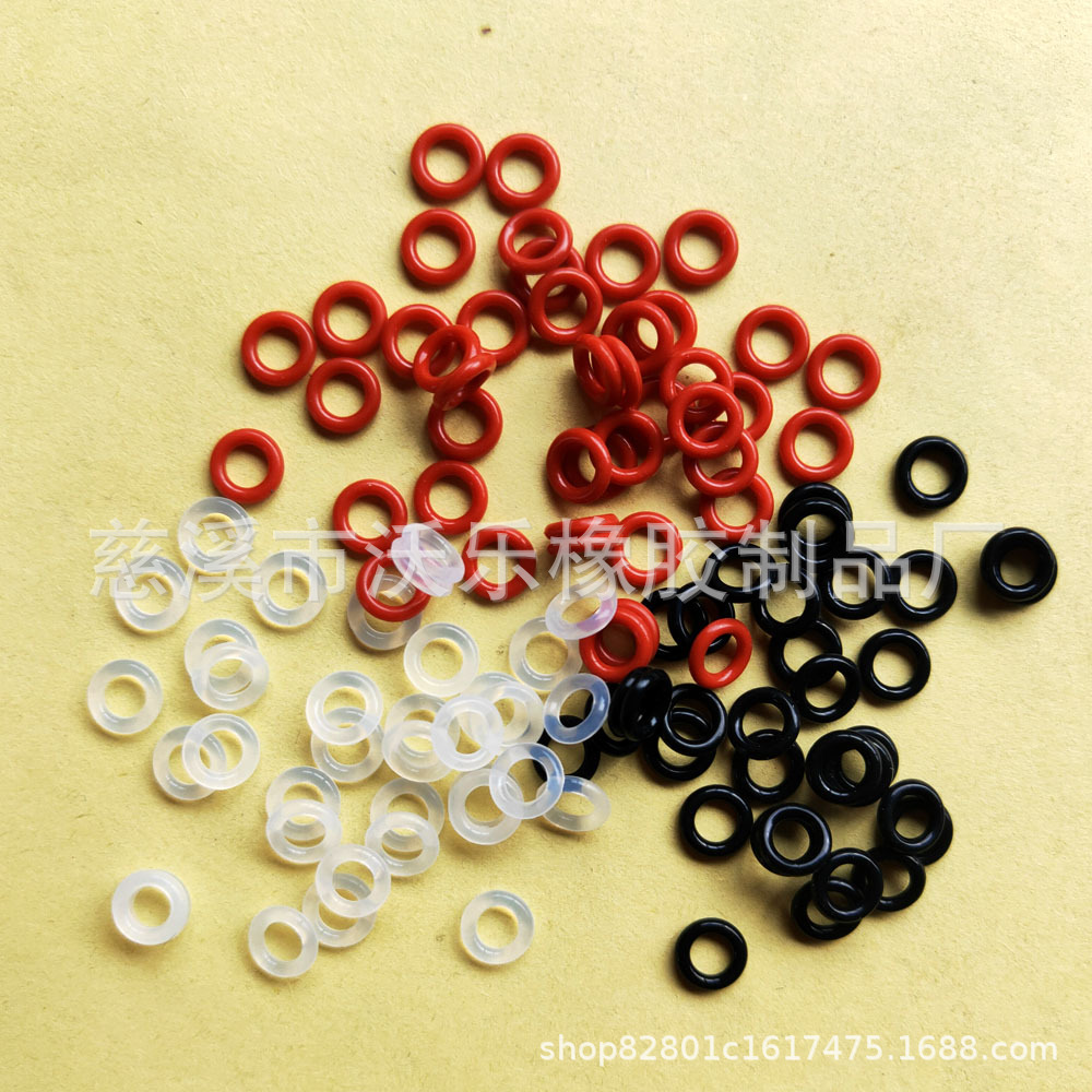 环保硅胶O型圈 7*4*1.5防水透明硅胶食品级O型密封圈 硅胶密封圈