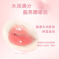skyvii5342 transparent tube lip protection oil moisturizing single size lip lines lip gloss plump lip lip mask men and women live broadcast delivery