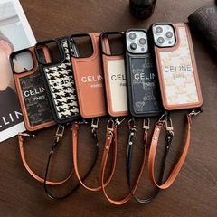 Apple 16promax 携帯電話ケース斜めカード挿入 iphone13/14pro 調整ロープショルダーストラップ 12Pro に適しています。