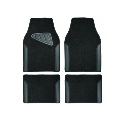 set, dirt-resistant, non-slip, wear-resistant – Universal Foot Pad - black-color-stripes