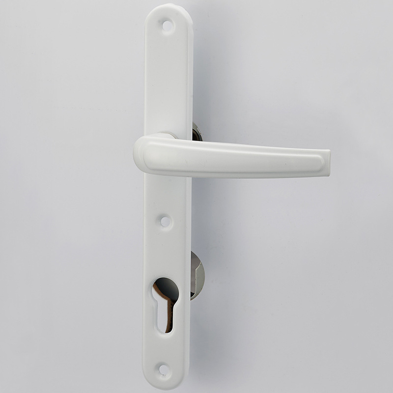 Cerradura de la puerta de acero de plástico a la antigua manija de la puerta plana cerradura de la manija cerradura de la mortaja balcón cerradura de la puerta dormitorio cerradura del hogar cerradura de la puerta