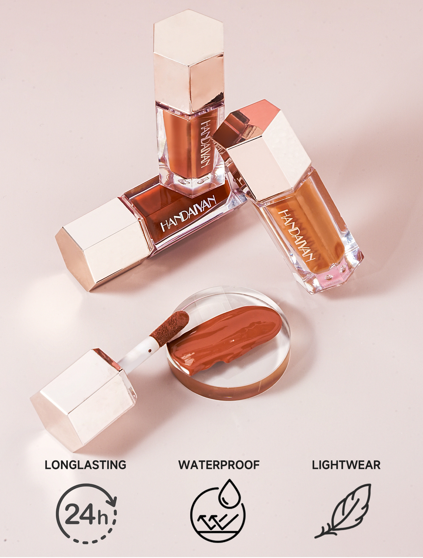 handaiyan Highlighter Contouring Liquid, Han Daiyan Facial Shadow Pearl Brightening Liquid, Cross-border Eyeshadow Liquid from Europe and America undefined