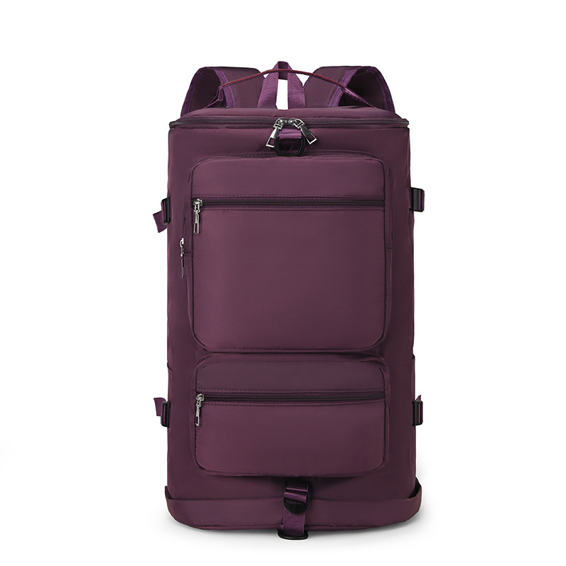 Nueva bolsa de viaje de corta distancia, mochila de viaje ligera de gran capacidad, almacenamiento de equipaje, separación de seco y húmedo, bolsa de yoga de fitness