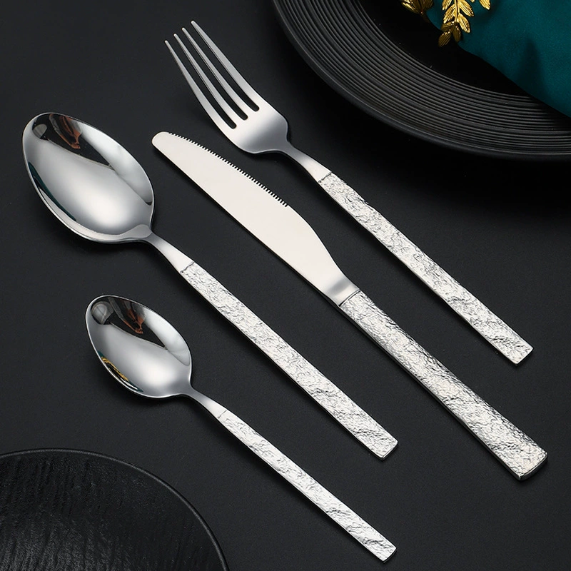 (Cross-border trading), creative set stainless steel, tableware, gift box, 4 piece set