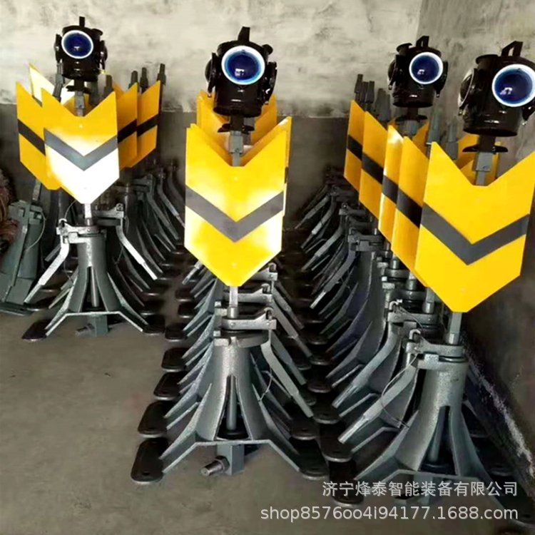 手动立式扳道器 铁路道岔带信号灯P50电动扳道 器