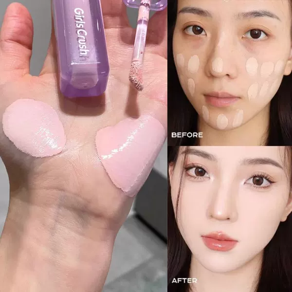 Liquid Expansion Concealer Eye Cream for Redness and Sensitive Skin, Brightening Liquid for Face, Brightening Dark Circles, Enhancing Sunken Areas, and Highlighting Tear Troughs