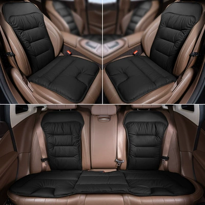 Seasons, Aviation-Grade, Breathable, Comfortable, Non-Sweaty, Four Seasons Pad - noble-black-seven-piece-vehicle-set-audi