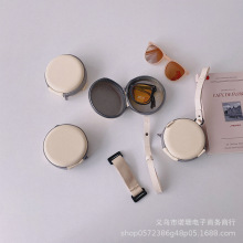 韩范折叠太阳镜眼镜盒儿童便携眼镜收纳盒